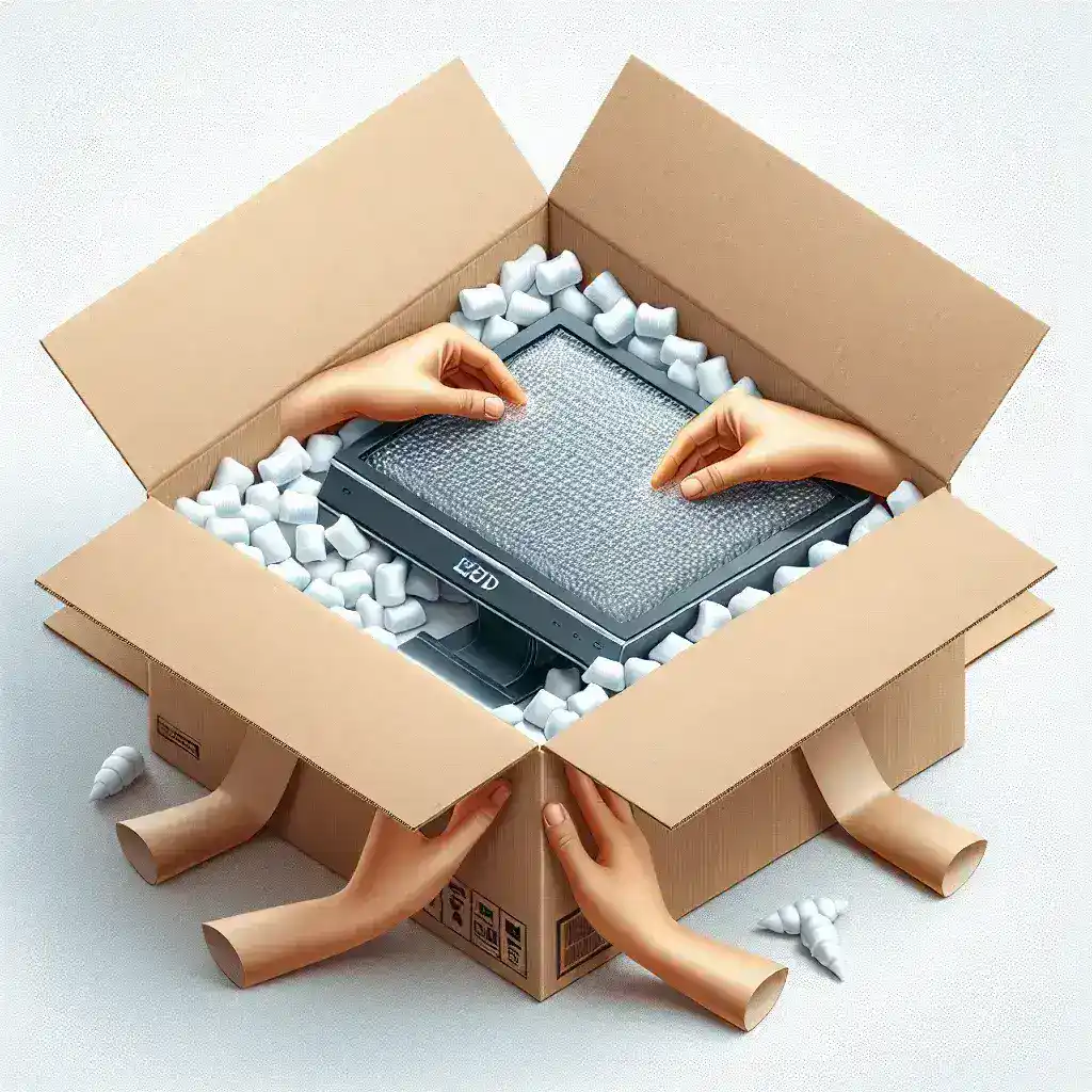 How do I protect an LED monitor during shipping? - SocialPulseInsights