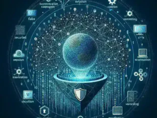 "Developer reviewing and updating web scraping code in a structured version control system to manage scraper logic evolution safely, illustrating best practices for web scraping maintenance."